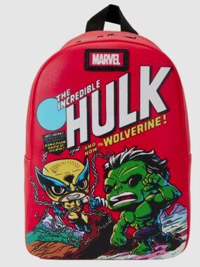 Loungefly Marvel: Wolverine 50th Anniversary - The Hulk & The Wolverine Mini-Bag